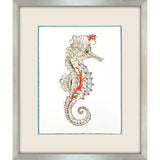 Paragon Seahorse Celebration I Orange 39 X 33 X 2 Wall Art