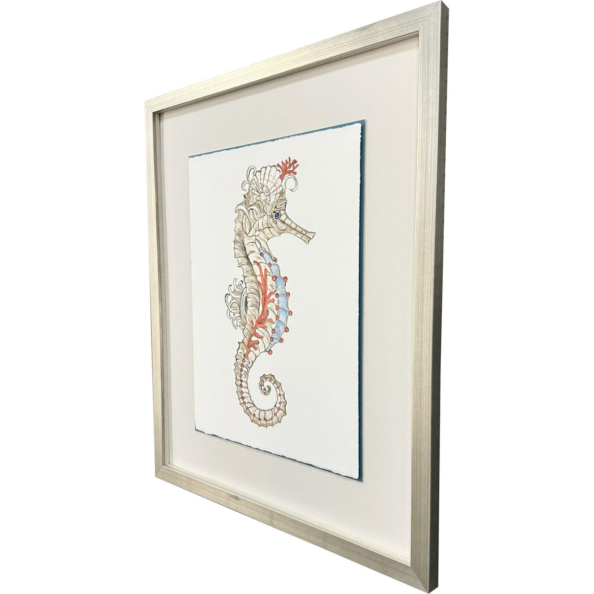Paragon Seahorse Celebration I Orange 39 X 33 X 2 Wall Art
