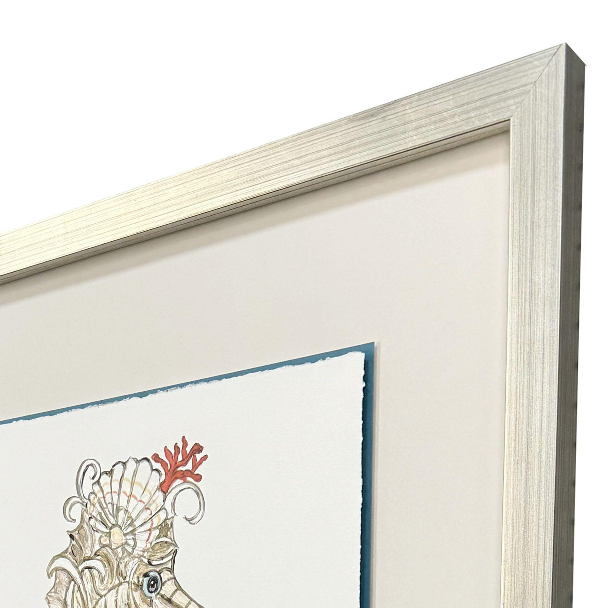 Paragon Seahorse Celebration I Orange 39 X 33 X 2 Wall Art