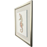 Paragon Seahorse Celebration II Orange 39 X 33 X 2 Wall Art