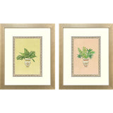 Paragon Grecian Vase Palm I S/2 Green 23 X 19 X 2 Wall Art