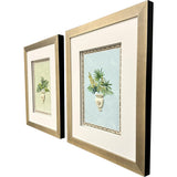 Paragon Grecian Vase Palm II S/2 Green 23 X 19 X 2 Wall Art