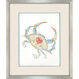 Paragon Crab Celebration I Orange 39 X 33 X 2 Wall Art