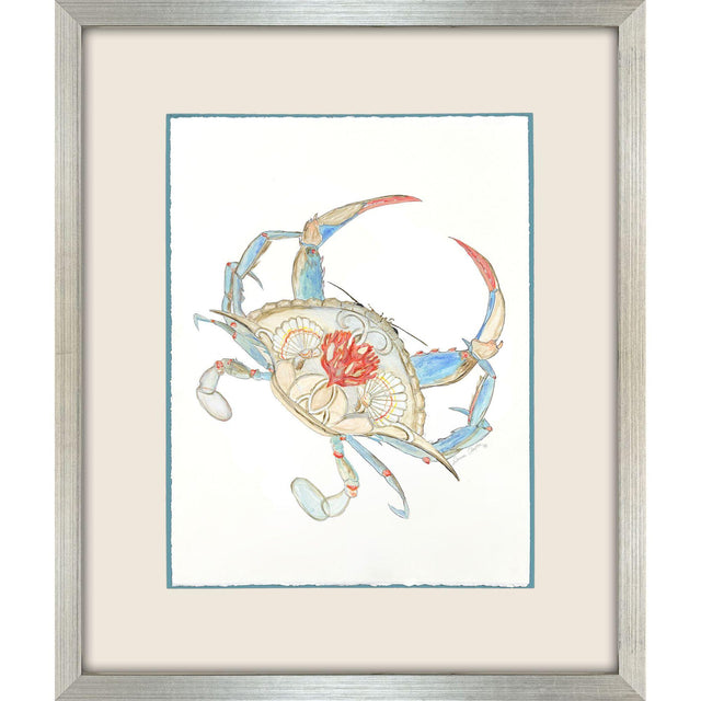 Paragon Crab Celebration I Orange 39 X 33 X 2 Wall Art