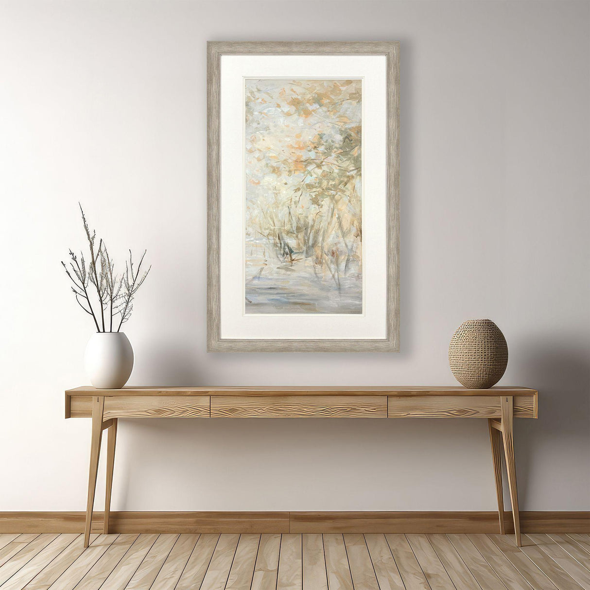 Paragon Illuminated Landscape III White 52 X 32 X 2 Wall Art