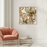 Paragon Petal Play II Green 39 X 39 X 2 Wall Art