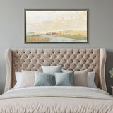 Paragon Long Lines Green 27 X 51 X 3 Wall Art