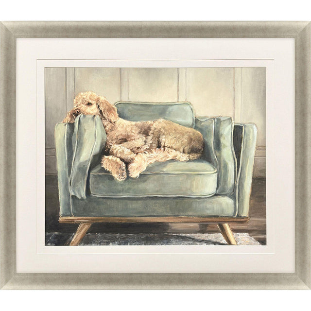 Paragon Canine Portrait Green 37 X 43 X 2 Wall Art