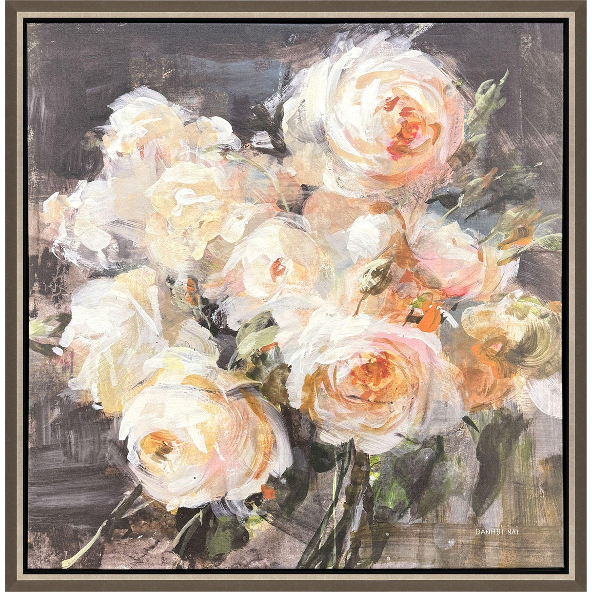 Paragon Bradene Roses Pink 43 X 43 X 3 Wall Art
