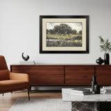 Paragon Far Away Landscape Gray 37 X 49 X 2 Wall Art