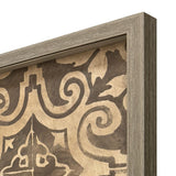 Paragon Wood Inlay I S/3 Brown 18 X 18 X 2 Wall Art