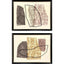 Paragon Bold Blends II S/2 Multi 19 X 25 X 1 Wall Art