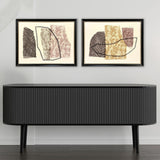 Paragon Bold Blends II S/2 Multi 19 X 25 X 1 Wall Art