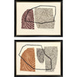Paragon Bold Blends I S/2 Multi 19 X 25 X 1 Wall Art
