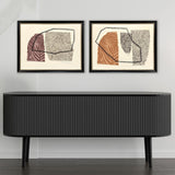 Paragon Bold Blends I S/2 Multi 19 X 25 X 1 Wall Art
