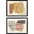 Paragon Bold Blends III S/2 Multi 19 X 25 X 1 Wall Art