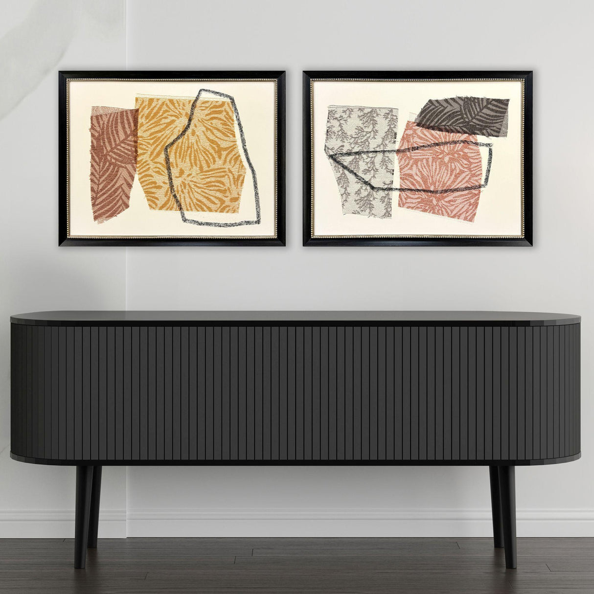 Paragon Bold Blends III S/2 Multi 19 X 25 X 1 Wall Art