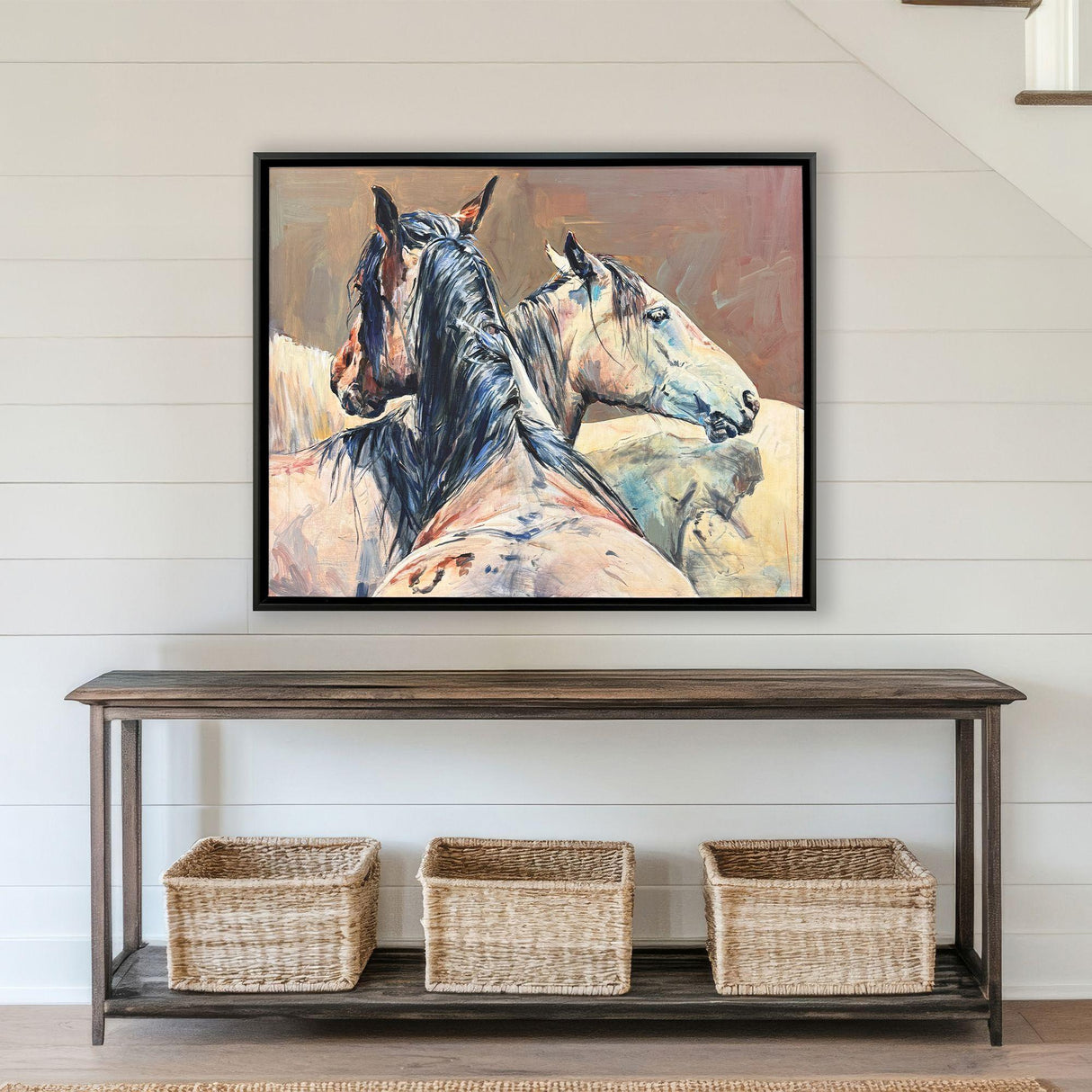 Paragon Shades of Gray Black 34 X 42 X 3 Wall Art