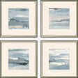 Paragon Splendid Blues S/4 Blue 21 X 21 X 1 Wall Art