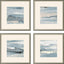 Paragon Splendid Blues S/4 Blue 21 X 21 X 1 Wall Art