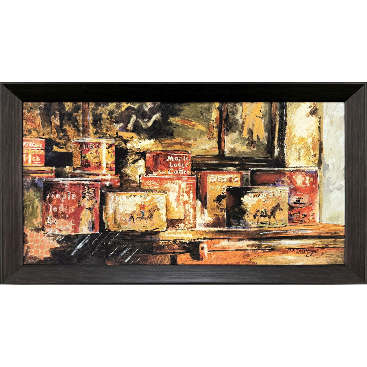 Paragon General Store II Brown 24 X 44 X 3 Wall Art