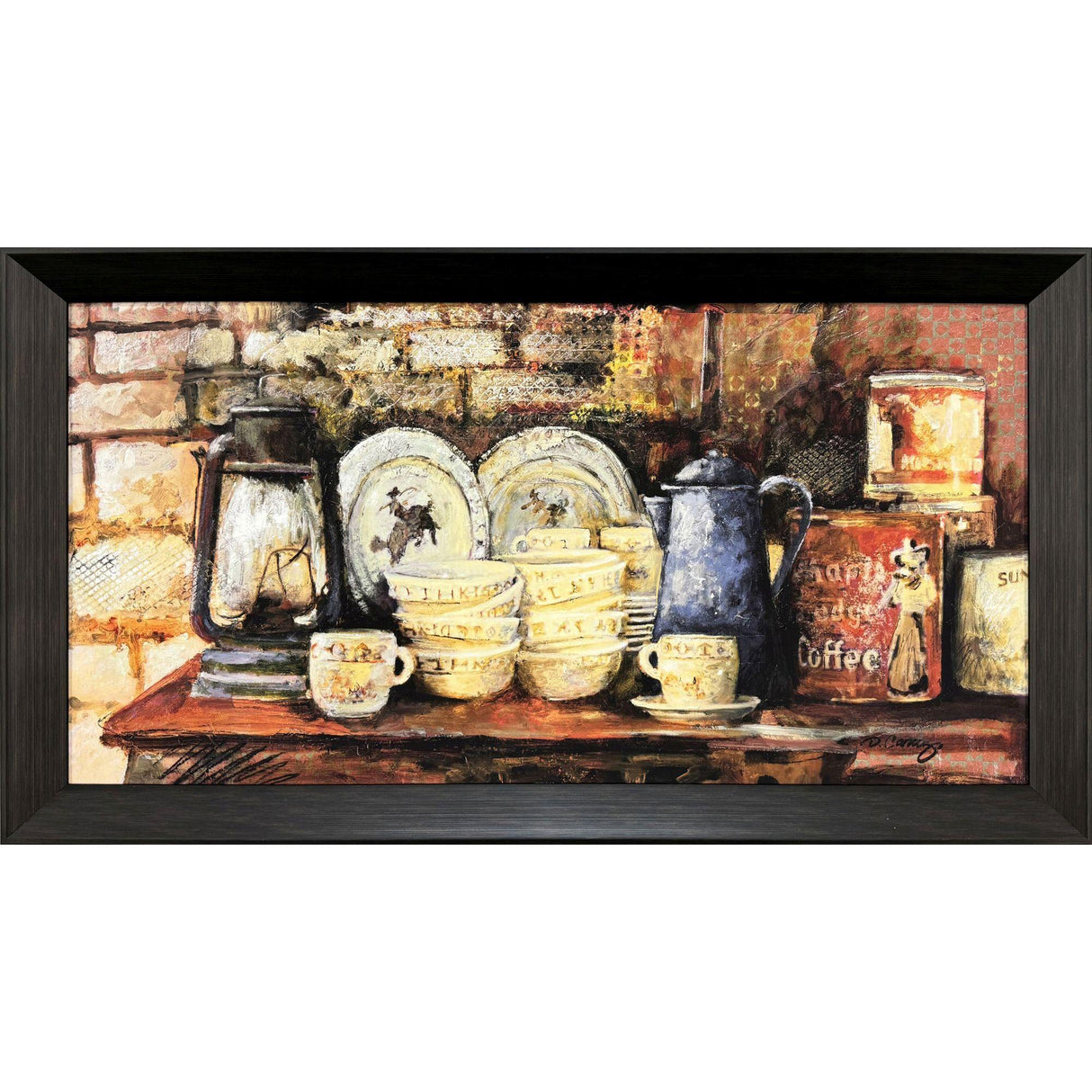 Paragon General Store III Brown 24 X 44 X 3 Wall Art