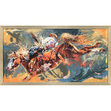 Paragon Colorado Heat Brown 27 X 51 X 2 Wall Art