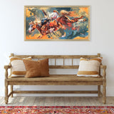 Paragon Colorado Heat Brown 27 X 51 X 2 Wall Art