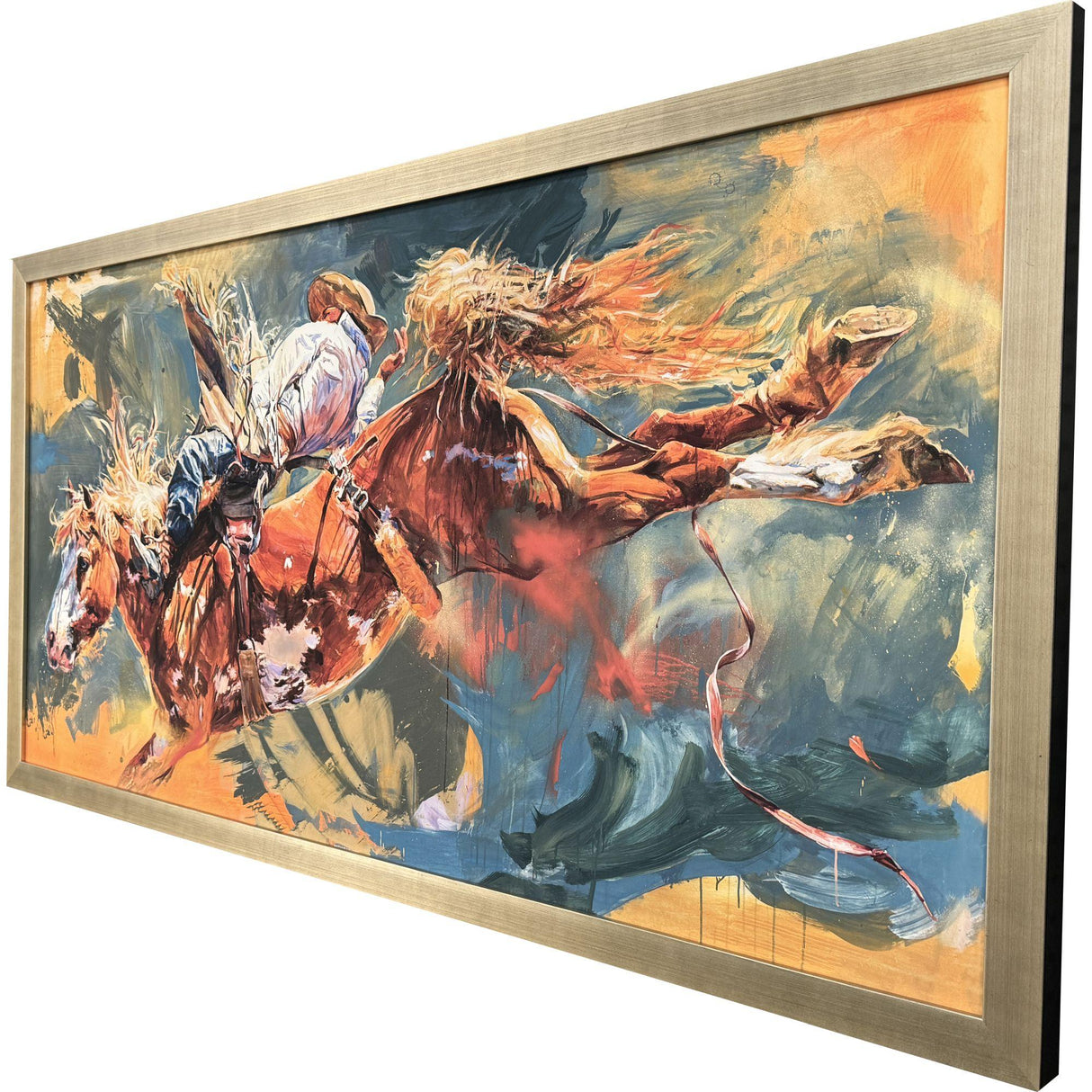 Paragon Colorado Heat Brown 27 X 51 X 2 Wall Art