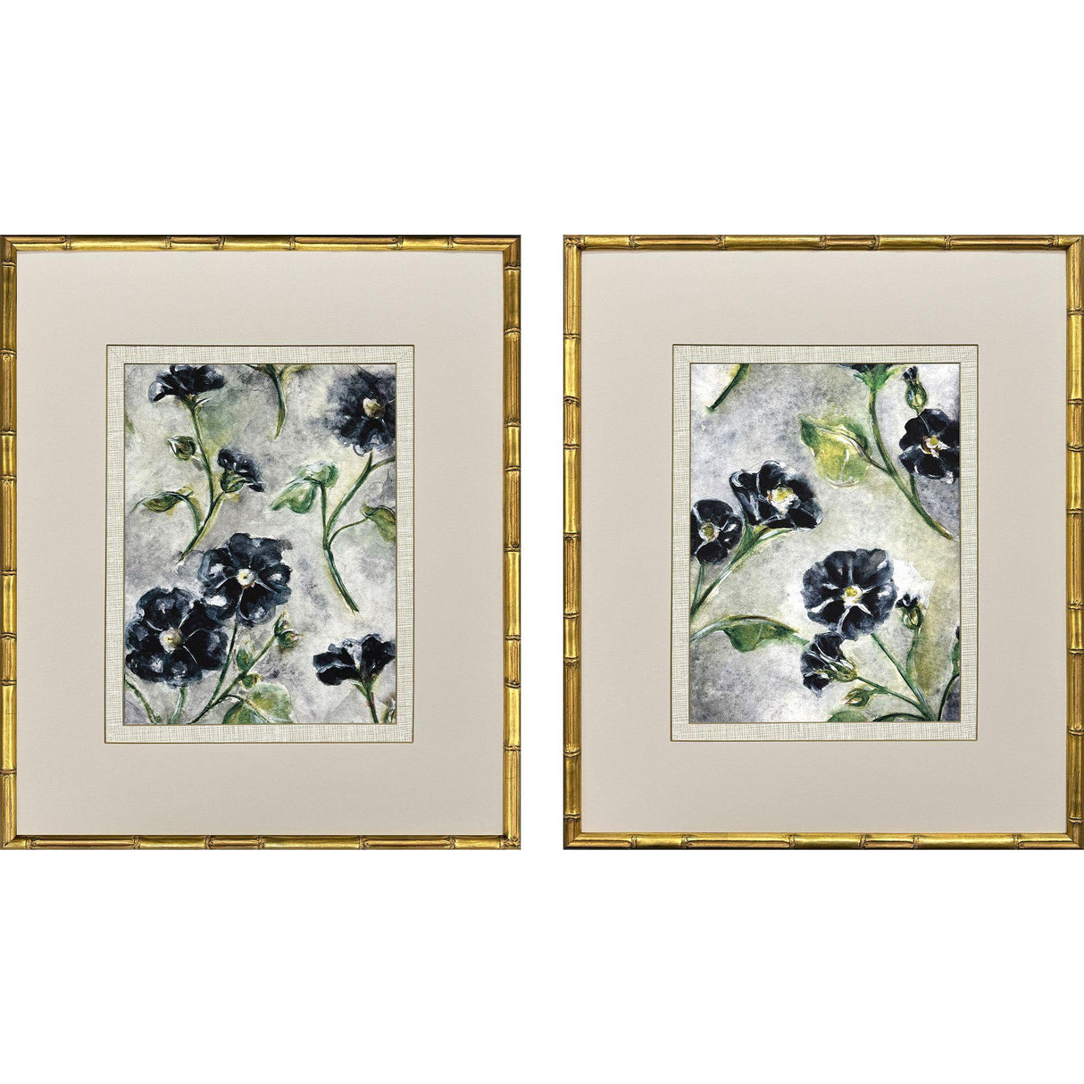 Paragon Floral Dream S/2 Blue 27 X 23 X 2 Wall Art
