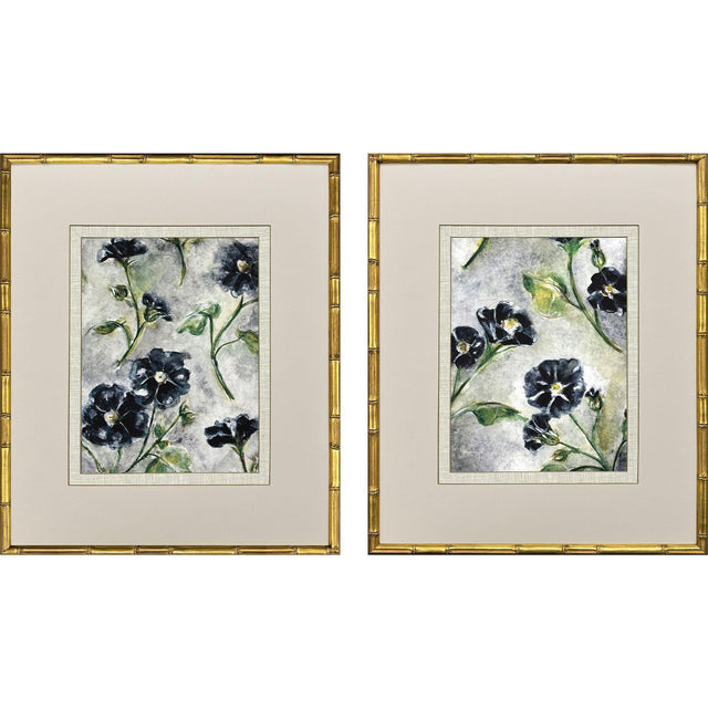 Paragon Floral Dream S/2 Blue 27 X 23 X 2 Wall Art