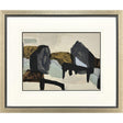 Paragon Saura Blue 32 X 38 X 2 Wall Art