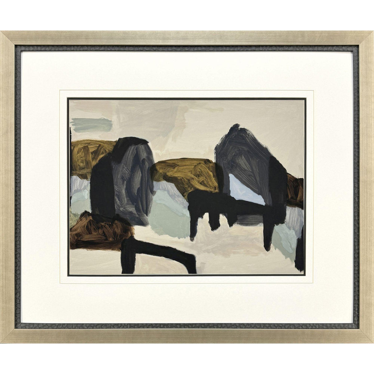 Paragon Saura Blue 32 X 38 X 2 Wall Art