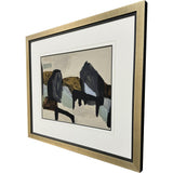 Paragon Saura Blue 32 X 38 X 2 Wall Art