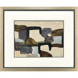 Paragon Mot Juste Blue 32 X 38 X 2 Wall Art