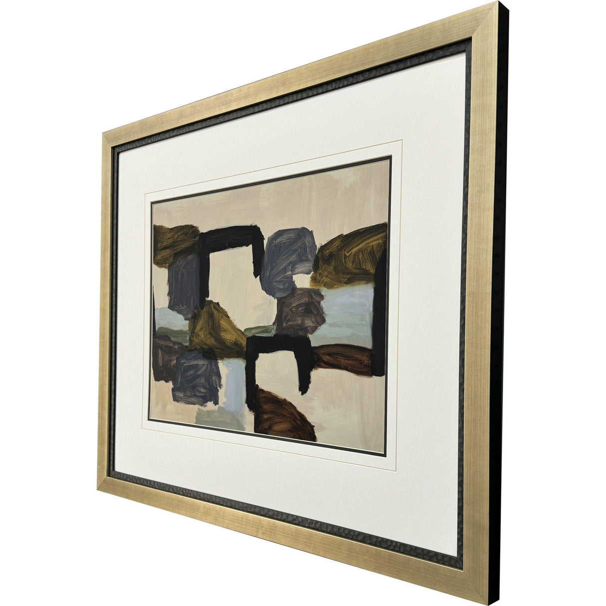 Paragon Mot Juste Blue 32 X 38 X 2 Wall Art