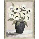Paragon White Flowers White 43 X 33 X 2 Wall Art