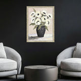 Paragon White Flowers White 43 X 33 X 2 Wall Art