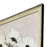 Paragon White Flowers White 43 X 33 X 2 Wall Art