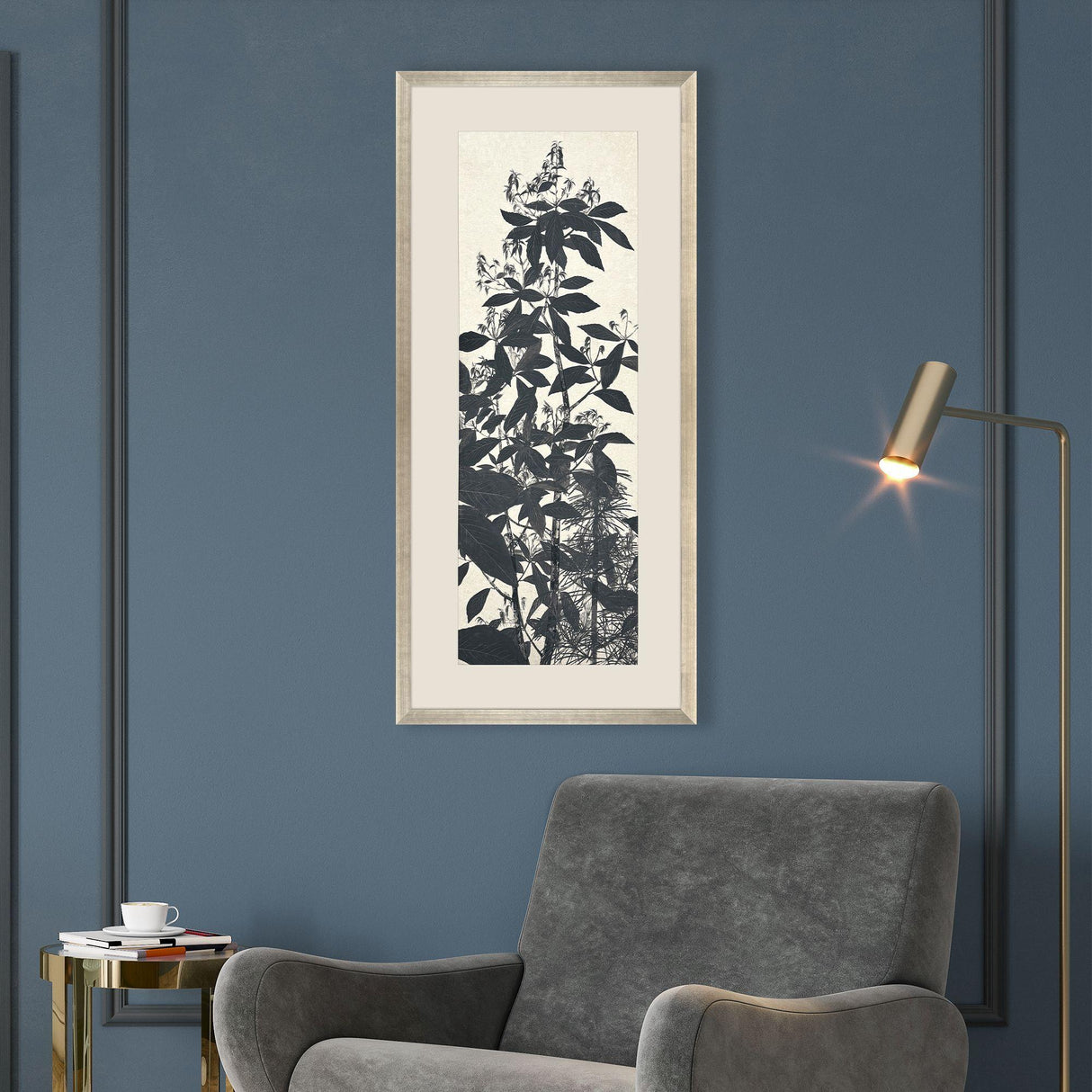 Paragon Forest Vista I Black 59 X 27 X 2 Wall Art