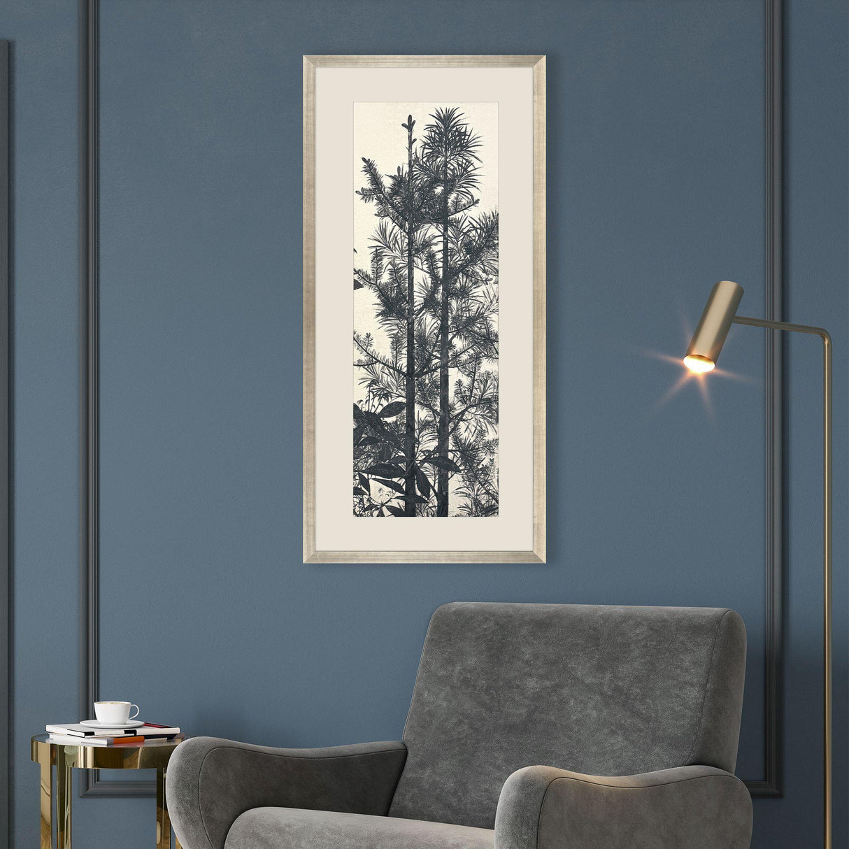 Paragon Forest Vista II Black 59 X 27 X 2 Wall Art