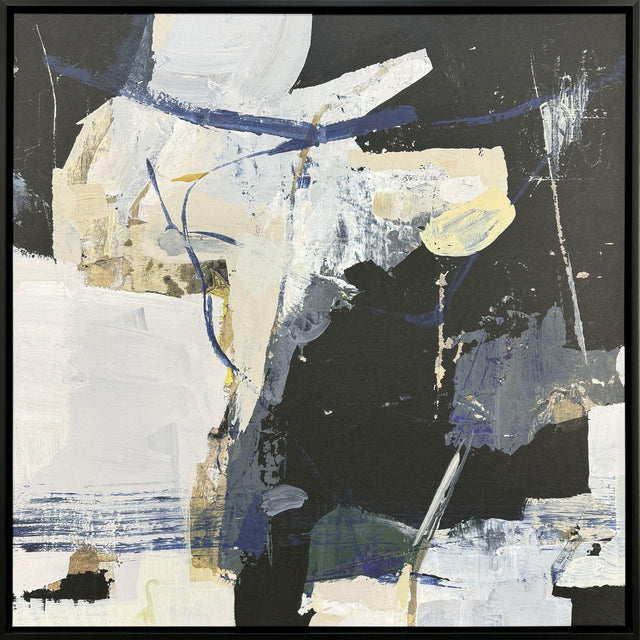 Paragon Blue in the Mouth Blue 50 X 50 X 3 Wall Art