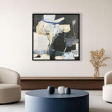 Paragon Blue in the Mouth Blue 50 X 50 X 3 Wall Art