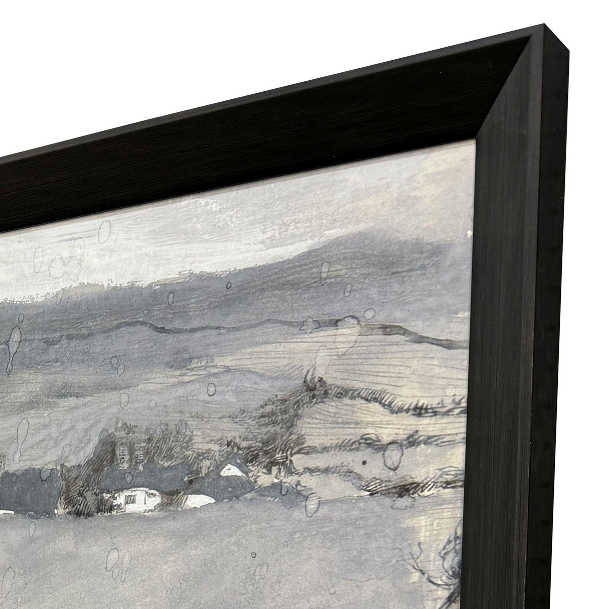 Paragon Misty Landscape Gray 28 X 52 X 3 Wall Art