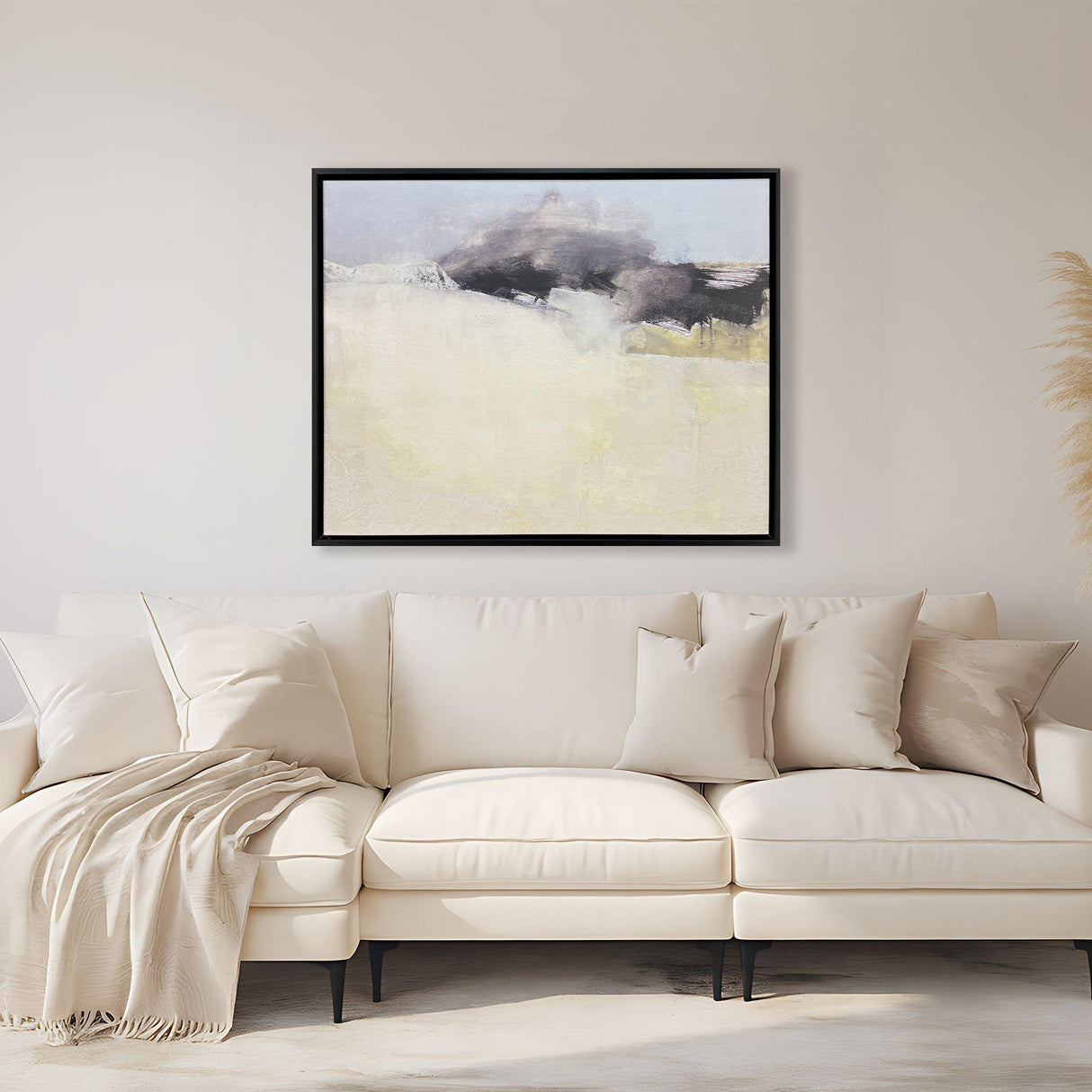 Paragon Echoes and Memory Beige 35 X 44 X 3 Wall Art