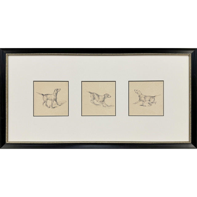 Paragon French Pointer Series Brown 17 X 34 X 1 Wall Art