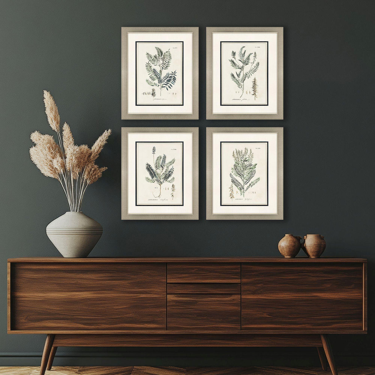 Paragon Astragalorum S/4 Green 26 X 21 X 2 Wall Art