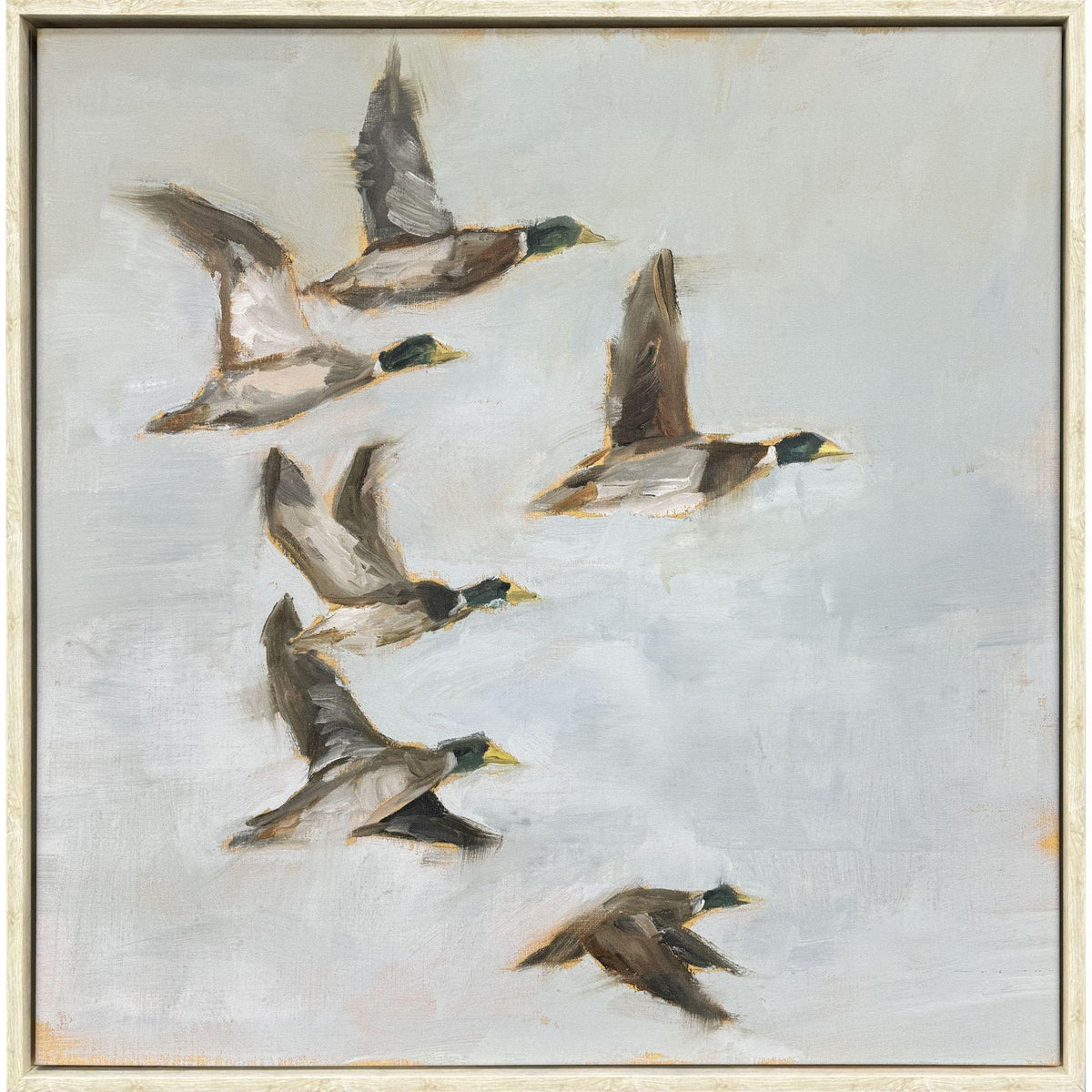 Paragon Mallard Migration I Blue 38 X 38 X 3 Wall Art