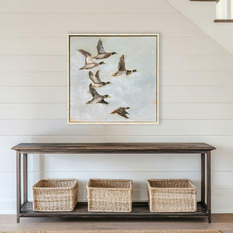 Paragon Mallard Migration I Blue 38 X 38 X 3 Wall Art