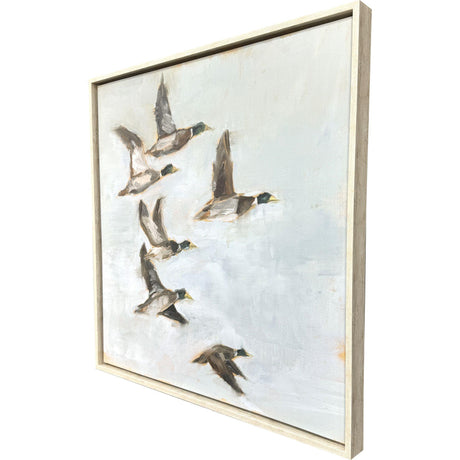 Paragon Mallard Migration I Blue 38 X 38 X 3 Wall Art